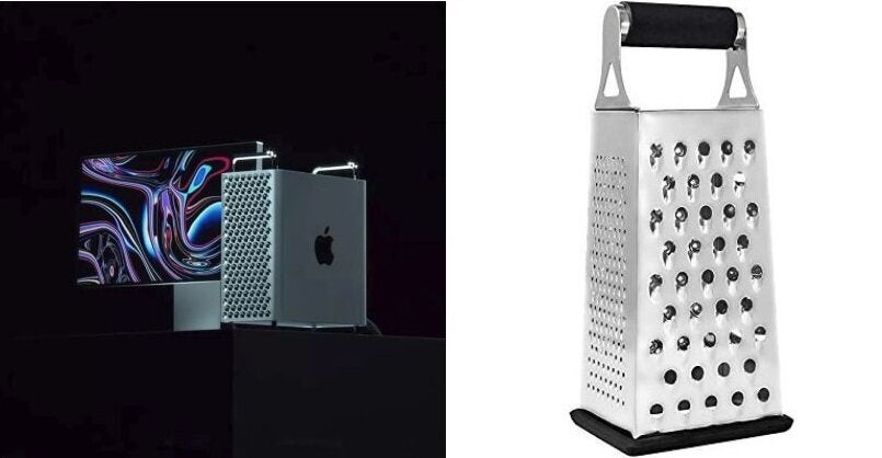 Mac Pro 工作站電腦 跟刨絲器