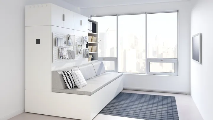 Ikea S Robotic Furniture Doubles Living Space With The Push Of A