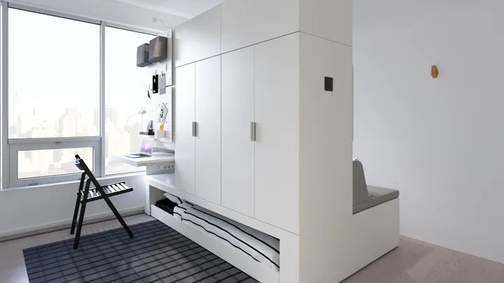 Ikea S Robotic Furniture Doubles Living Space With The Push Of A