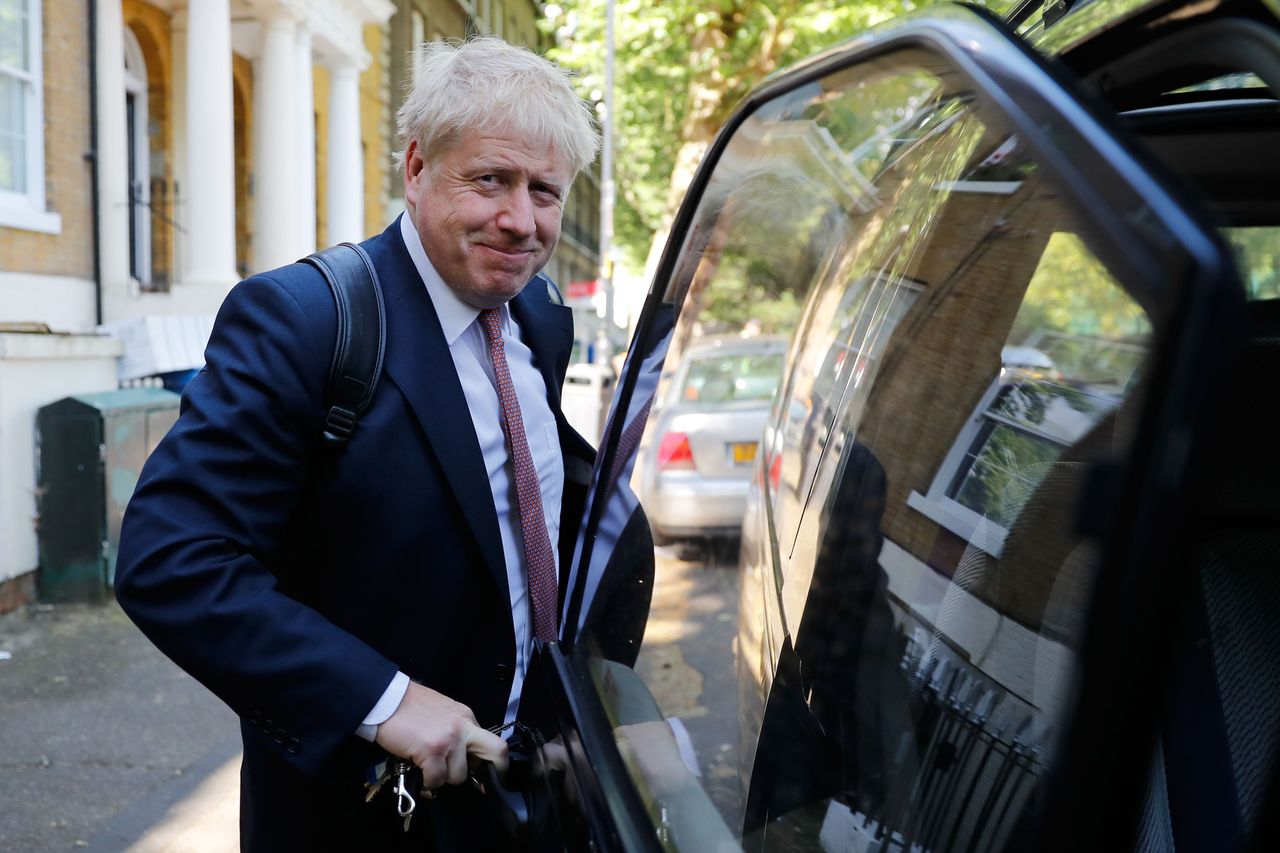 Boris Johnson, favourite to succeed Theresa May