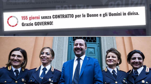 Poliziotti da 155 giorni senza contratto. Silp Cgil: