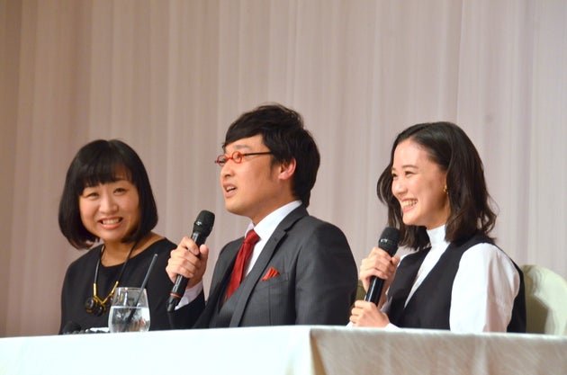 蒼井優が明かした 山里亮太と結婚を決めた理由 一緒にいて しんどいくらい笑わせてくれたり 会見速報 ハフポスト