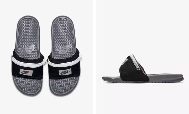 nike bumbag slides