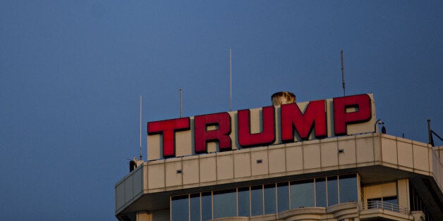 The Trump Taj Mahal casino and hotel, owned by Trump Entertainment Resorts Inc., stands in Atlantic City, New Jersey, U.S., on Sunday, May 8, 2016. Trump, after becoming the presumptive Republican nominee at least a month earlier than even he expected, hes being hammered by Democrats and denied the welcome mat from his own party. Photographer: Andrew Harrer/Bloomberg via Getty Images