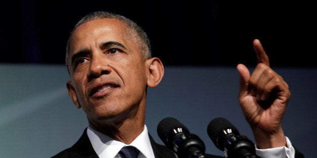 U.S. President Barack Obama addresses the Congressional Black Caucus Foundation's 46th annual Legislative Conference Phoenix