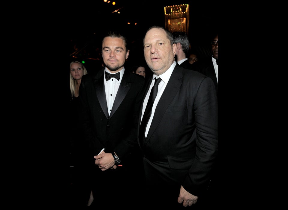 Harvey Weinstein & Leonardo DiCaprio