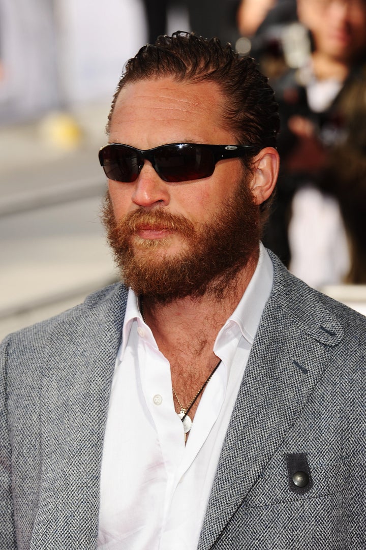 Tom hardy with store glasses