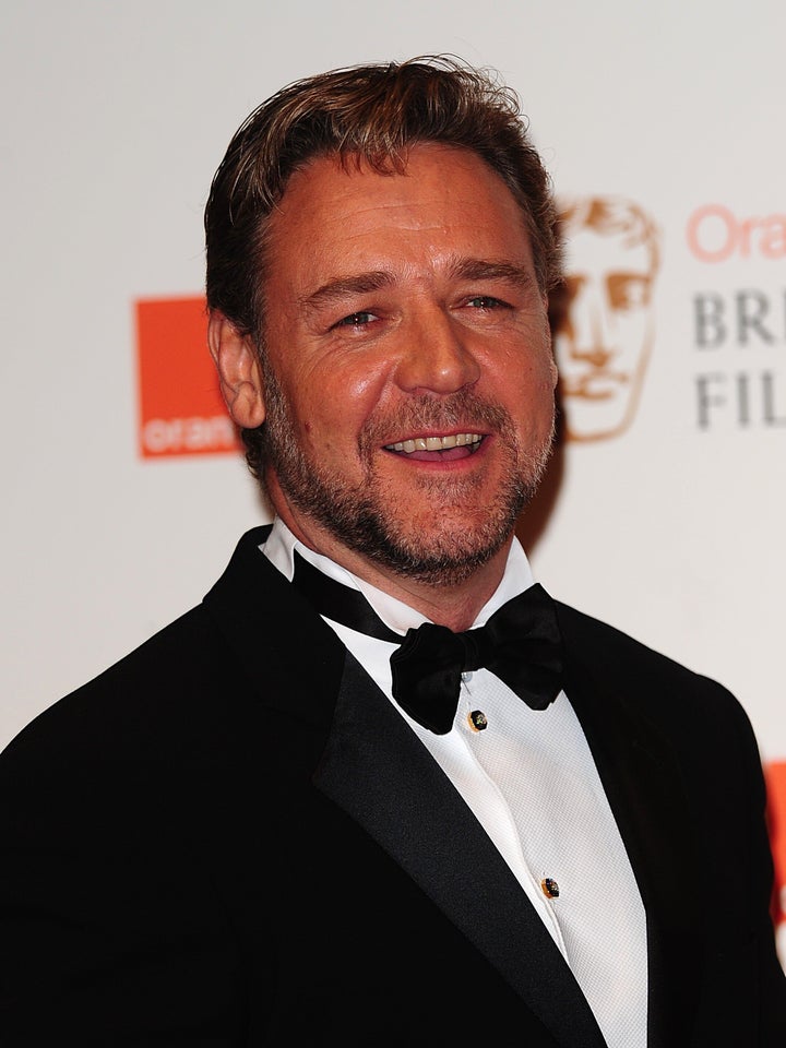 Russell Crowe in the press room at the 2012 Orange British Academy Film Awards at the Royal Opera House, Bow Street, London.