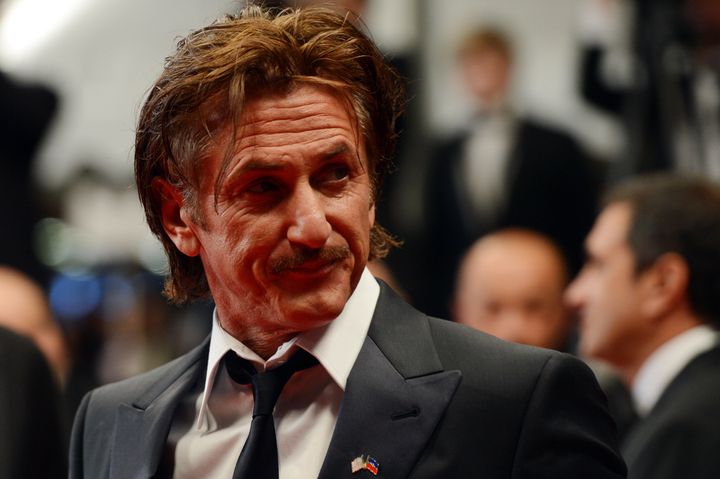US actor Sean Penn arrives for the screening of 'Reality' presented in competition at the 65th Cannes film festival on May 18, 2012 in Cannes. AFP PHOTO / ANNE-CHRISTINE POUJOULAT (Photo credit should read ANNE-CHRISTINE POUJOULAT/AFP/GettyImages)
