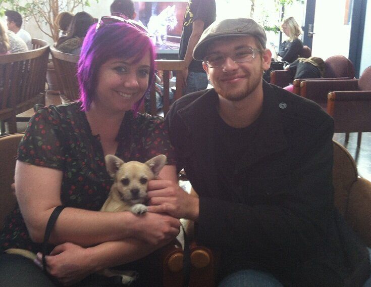 Violet With Her New Family