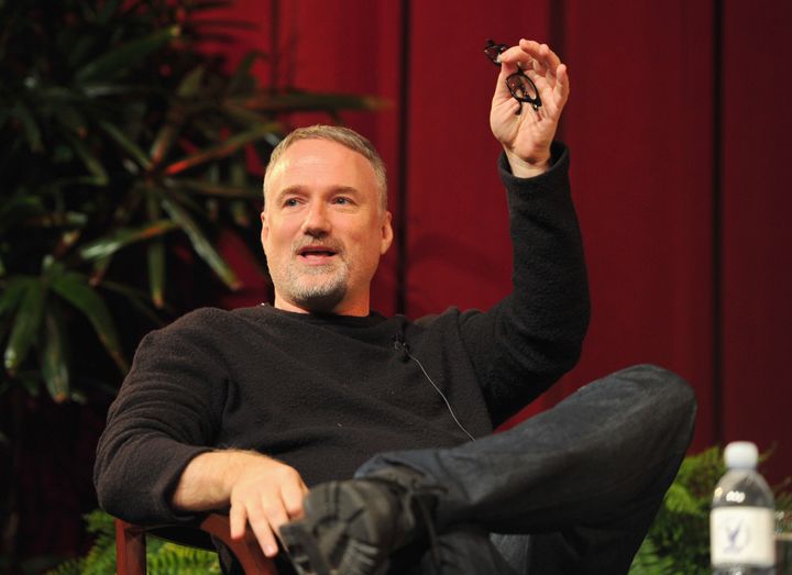 HOLLYWOOD, CA - JANUARY 28: Director David Fincher speaks onstage at the 63rd Annual Directors Guild Of America Awards Feature Film Symposium held at the DGA on January 28, 2012 in Hollywood, California. (Photo by Alberto E. Rodriguez/Getty Images for DGA)