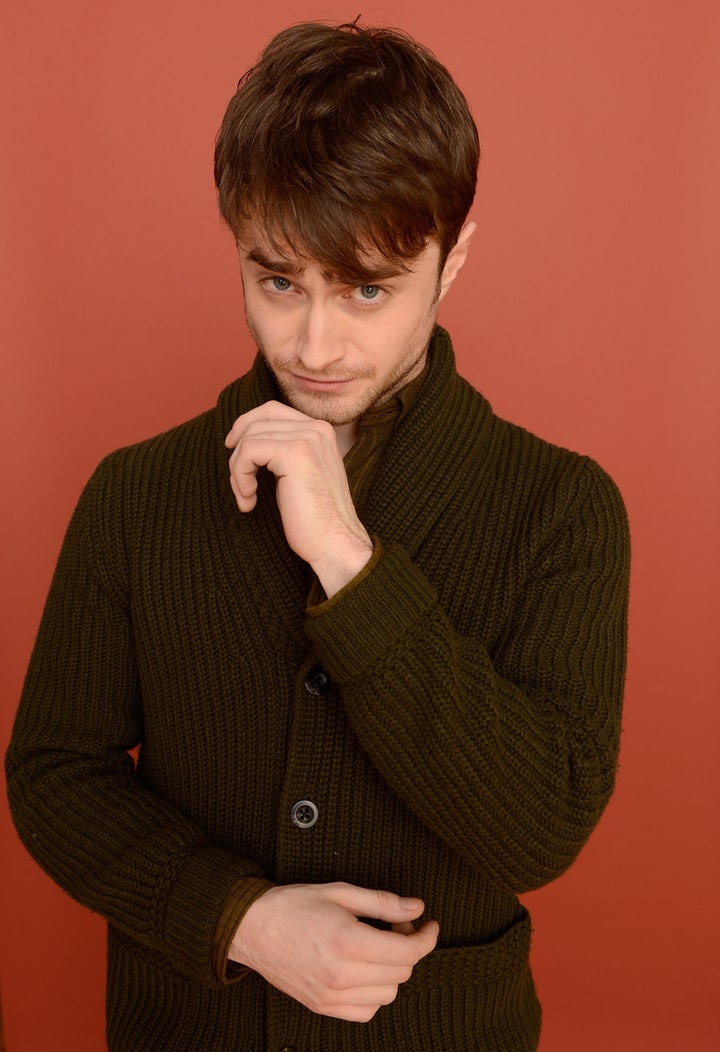 PARK CITY, UT - JANUARY 18: Actor Daniel Radcliffe poses for a portrait during the 2013 Sundance Film Festival at the Getty Images Portrait Studio at Village at the Lift on January 18, 2013 in Park City, Utah. (Photo by Larry Busacca/Getty Images)