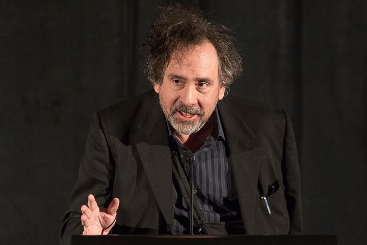 CENTURY CITY, CA - JANUARY 12: Tim Burton receives the Best Animation award for 'Frankenweenie' at the 38th Annual Los Angeles Film Critics Association Awards held at the InterContinental Hotel on January 12, 2013 in Century City, California. (Photo by Paul A. Hebert/Getty Images for LAFCA)