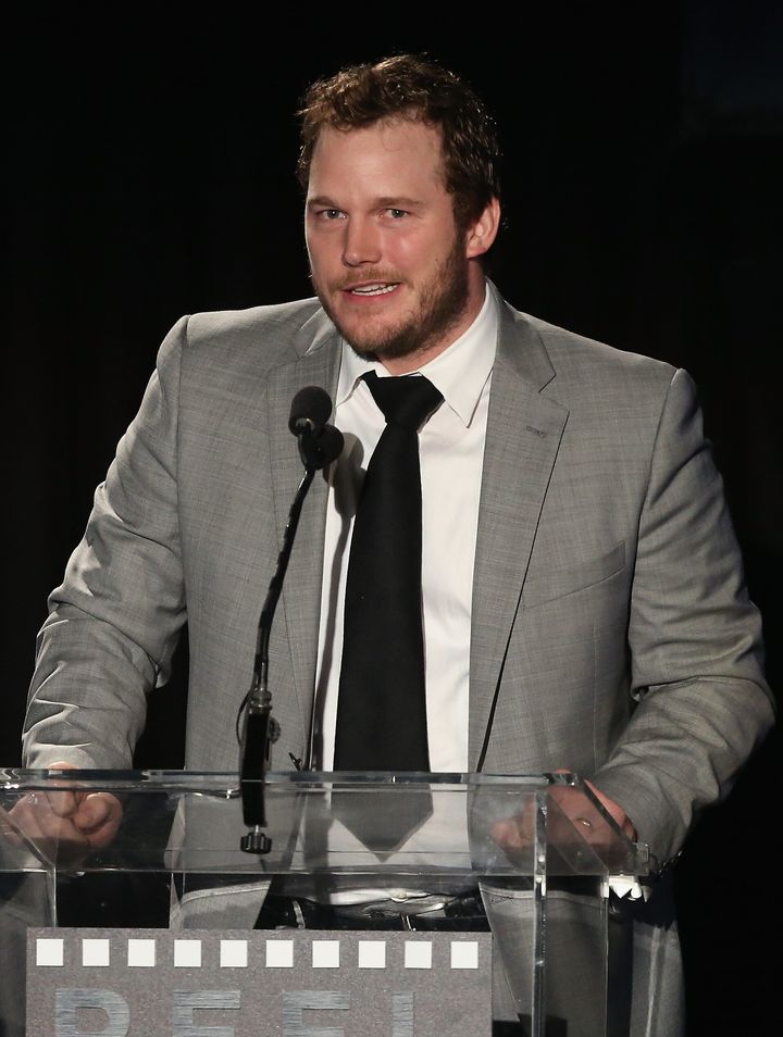 HOLLYWOOD, CA - OCTOBER 20: Storyteller Chris Pratt speaks onstage at The Motion Picture & Television Fund Presentation of 'Reel Stories Real Lives' at Milk Studios on October 20, 2012 in Hollywood, California. (Photo by Jesse Grant/Getty Images for Motion Picture & Television Fund)