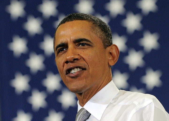 US President Barack Obama speaks at the University of Michigan in Ann Arbor, Michigan, on January 27, 2012 expanding on his State of the Union proposals to keep college affordable and within reach for all Americans. AFP Photo/Jewel Samad (Photo credit should read JEWEL SAMAD/AFP/Getty Images)