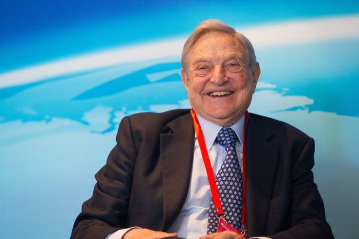 QIONGHAI, CHINA - APRIL 08: (CHINA OUT) Founder of Soros Fund Management LLC George Soros attends the Boao Forum for Asia at the BFA international Convention Center on April 8, 2013 in Qionghai, China. State and government leaders from Asia and other regions have been invited to attend three-days of economic meetings for the annual Boao Forum for Asia in Boao, a coastal town in south China's Hainan Province. (Photo by ChinaFotoPress/ChinaFotoPress via Getty Images)