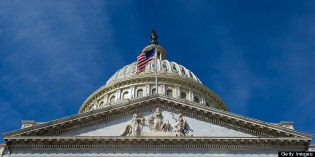 The dome of the US Capitol is seen in Washington, DC on March 23, 2013. AFP PHOTO / Karen BLEIER (Photo credit should read KAREN BLEIER/AFP/Getty Images)