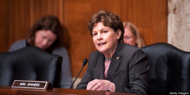 UNITED STATES - May 7 : Chairman Jeanne Shaheen, D-NH., during the Legislative Branch Subcommittee hearing on the FY2014 Budget Request for the Library of Congress and the Open World Leadership Center on May 7, 2013. (Photo By Douglas Graham/CQ Roll Call)