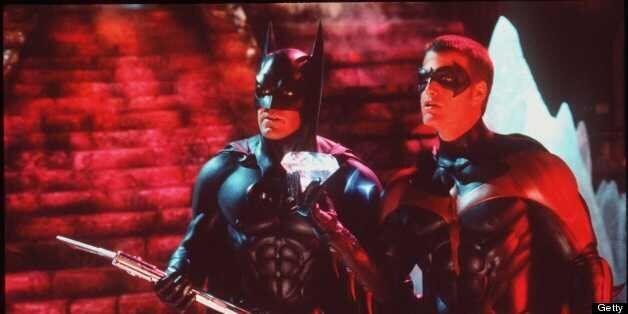 5/27- 'Batman And Robin ' Movie Stills Starring George Clooney And Chris O'Donnell (Photo By Getty Images)