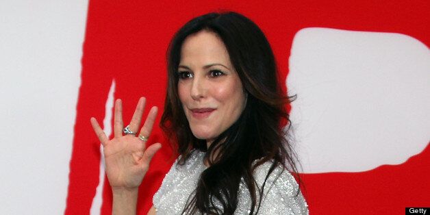 LOS ANGELES, CA - JULY 11: Actress Mary-Louise Parker attends the premiere of Summit Entertainment's 'RED 2' at Westwood Village on July 11, 2013 in Los Angeles, California. (Photo by David Livingston/Getty Images)
