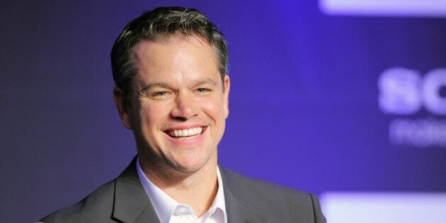 SEOUL, SOUTH KOREA - AUGUST 14: Matt Damon attends the 'Elysium' press conference at Conrad Hotel on August 14, 2013 in Seoul, South Korea. (Photo by The Chosunilbo JNS/Multi-Bits via Getty Images)