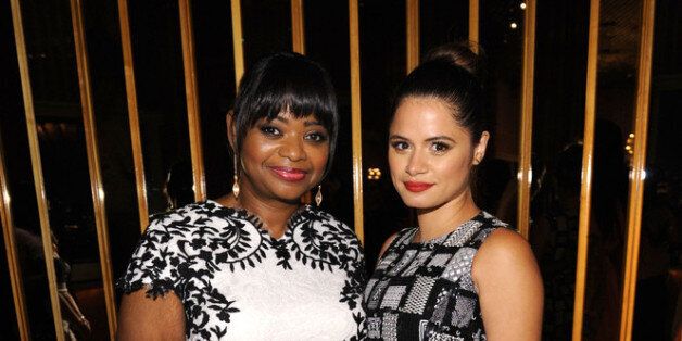 NEW YORK, NY - JULY 08: Actors Octavia Spencer and Melonie Diaz attend the after party at the New York premiere of FRUITVALE STATION, hosted by The Weinstein Company, BET Films and CIROC Vodka on July 8, 2013 in New York City. (Photo by Bryan Bedder/Getty Images for The Weinstein Company)