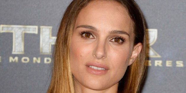 PARIS, FRANCE - OCTOBER 23: Actress Natalie Portman attends 'Thor: The Dark World' Premiere at Le Grand Rex on October 23, 2