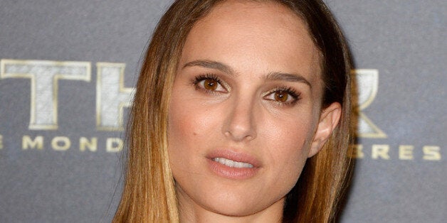 PARIS, FRANCE - OCTOBER 23: Actress Natalie Portman attends 'Thor: The Dark World' Premiere at Le Grand Rex on October 23, 2013 in Paris, France. (Photo by Pascal Le Segretain/Getty Images)