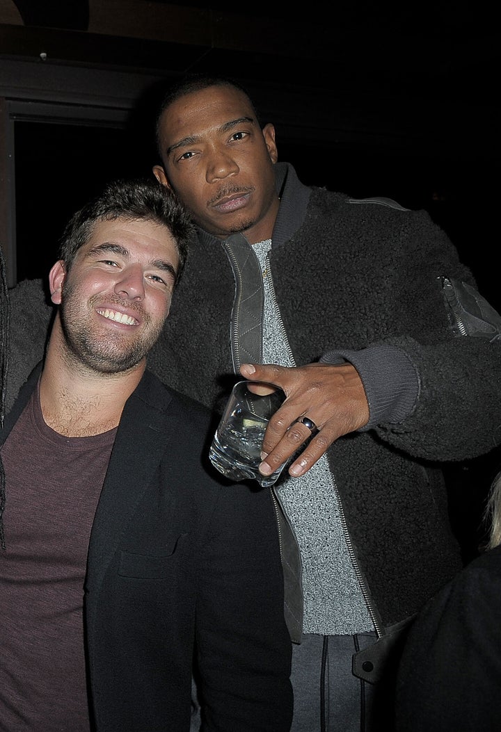 Ja Rule and Billy McFarland together at an event. 
