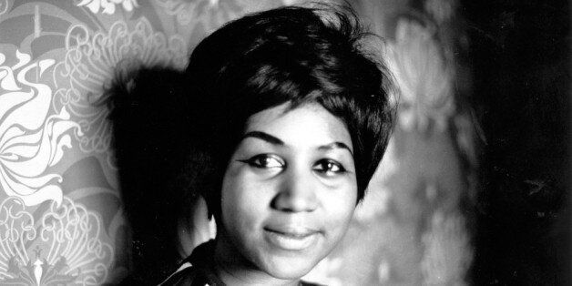 American soul singer Aretha Franklin, a star on the Atlantic record label. (Photo by Express Newspapers/Getty Images)