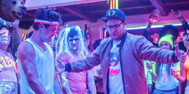 NEIGHBORS' Seth Rogen, Zac Efron and Rose Byrne On Behaving Badly On Set, Interviews