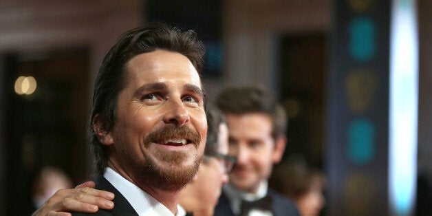 LONDON, ENGLAND - FEBRUARY 16: Actor Christian Bale attends the EE British Academy Film Awards 2014 at The Royal Opera House on February 16, 2014 in London, England. (Photo by Tim P. Whitby/Getty Images)