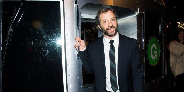 Judd Apatow attends the after party following the premiere of HBO's "Girls" third season on Monday, Jan. 6, 2014 in New York. (Photo by Charles Sykes/Invision/AP)