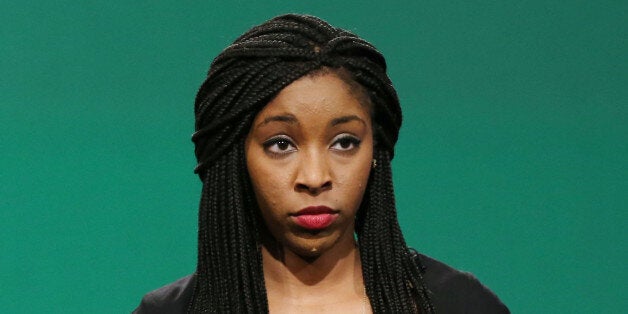 NEW YORK, NY - JUNE 10: Correspondent Jessica Williams speaks on the episode that John Oliver takes over as summer guest hos