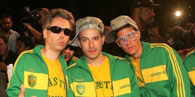 MIAMI BEACH, FL - OCTOBER 21: The Beastie Boys arrive at the 2004 MTV Video Music Awards Latin America at the Jackie Gleason Theater October 21, 2004 in Miami Beach, Florida. (Photo by Evan Agostini/Getty Images)