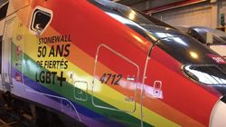 Un TGV aux couleurs arc-en-ciel pour célébrer le mois des