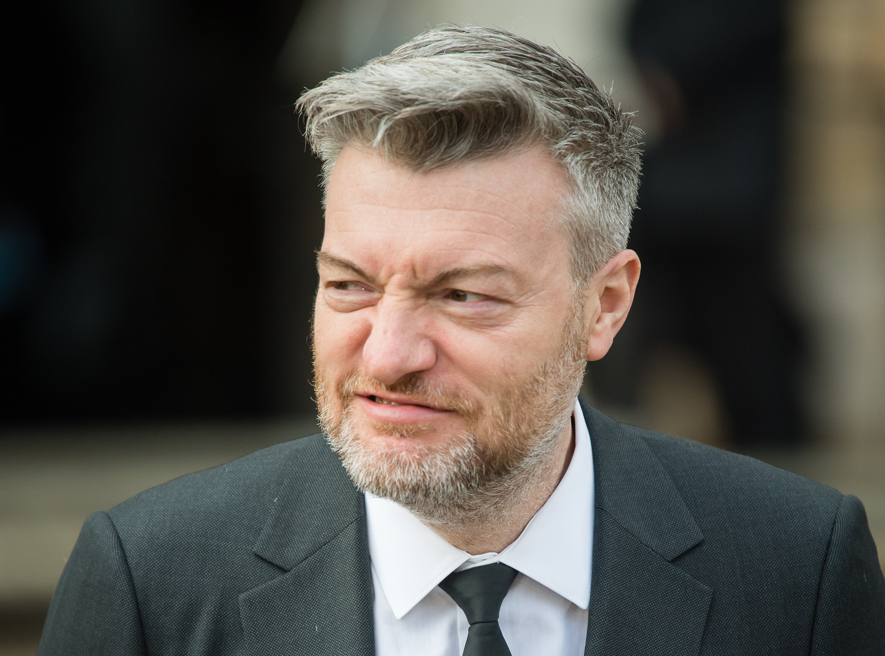 LONDON, ENGLAND - APRIL 04: Charlie Brooker attends the "Our Planet" global premiere at Natural History Museum on April 04, 2019 in London, England. (Photo by Samir Hussein/Samir Hussein/WireImage)