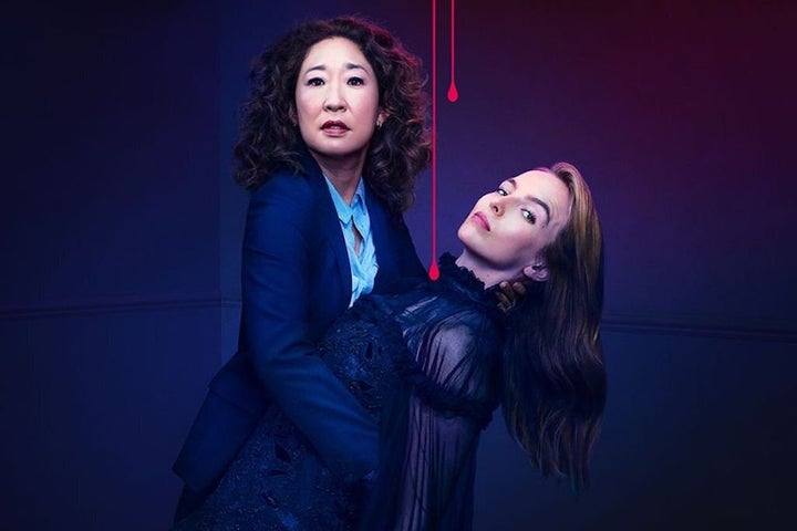 Sandra Oh and Jodie Comer in Killing Eve