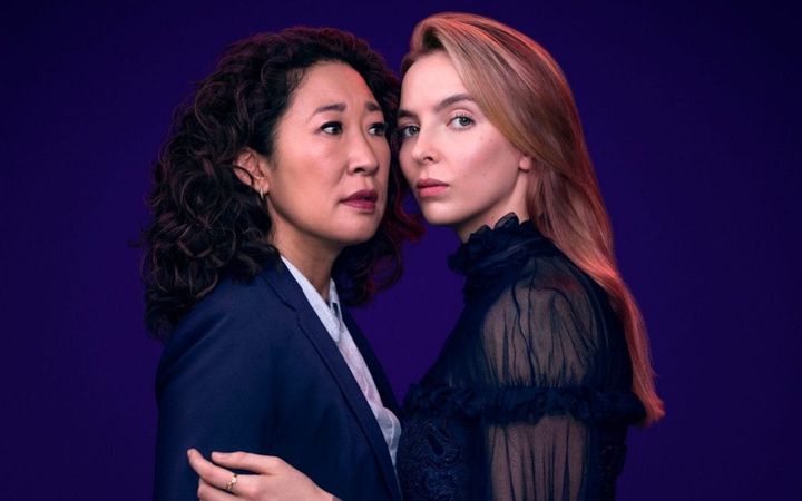 Sandra plays Eve Polastri on Killing Eve