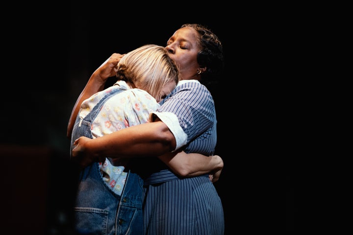 Celia Keenan-Bolger as Scout Finch and LaTanya Richardson as Calpurnia in "To Kill a Mockingbird."