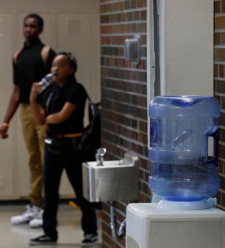 Some 50,000 Detroit public school students started the 2018 school year drinking water from coolers after the discovery of elevated levels of lead or copper in water from fountains.