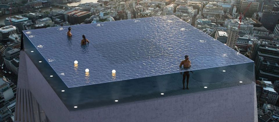 Londres Aura Bientôt Cette Piscine Infinity Avec Une Vue à