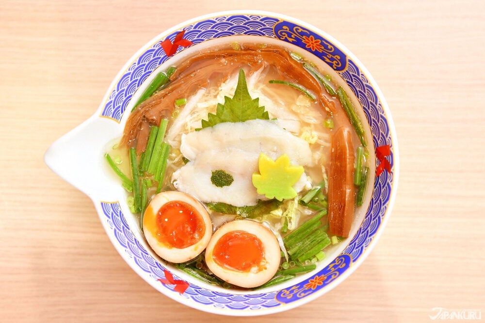 敬介的招牌拉麵-「河豚鹽味拉麵」