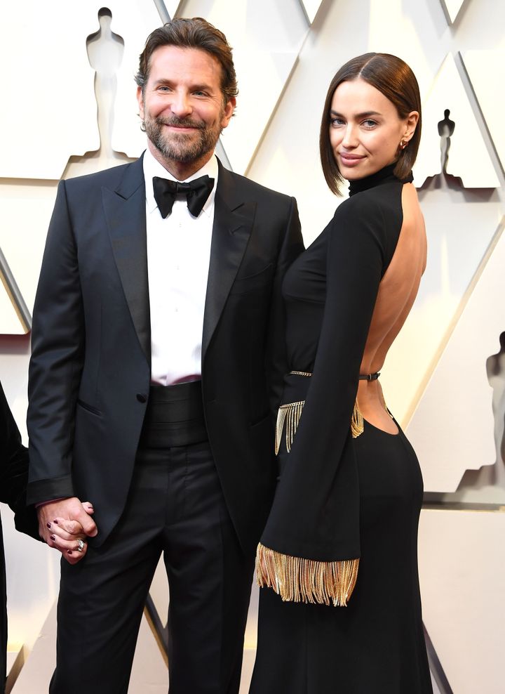 Bradley and Irina at this year's Oscars 