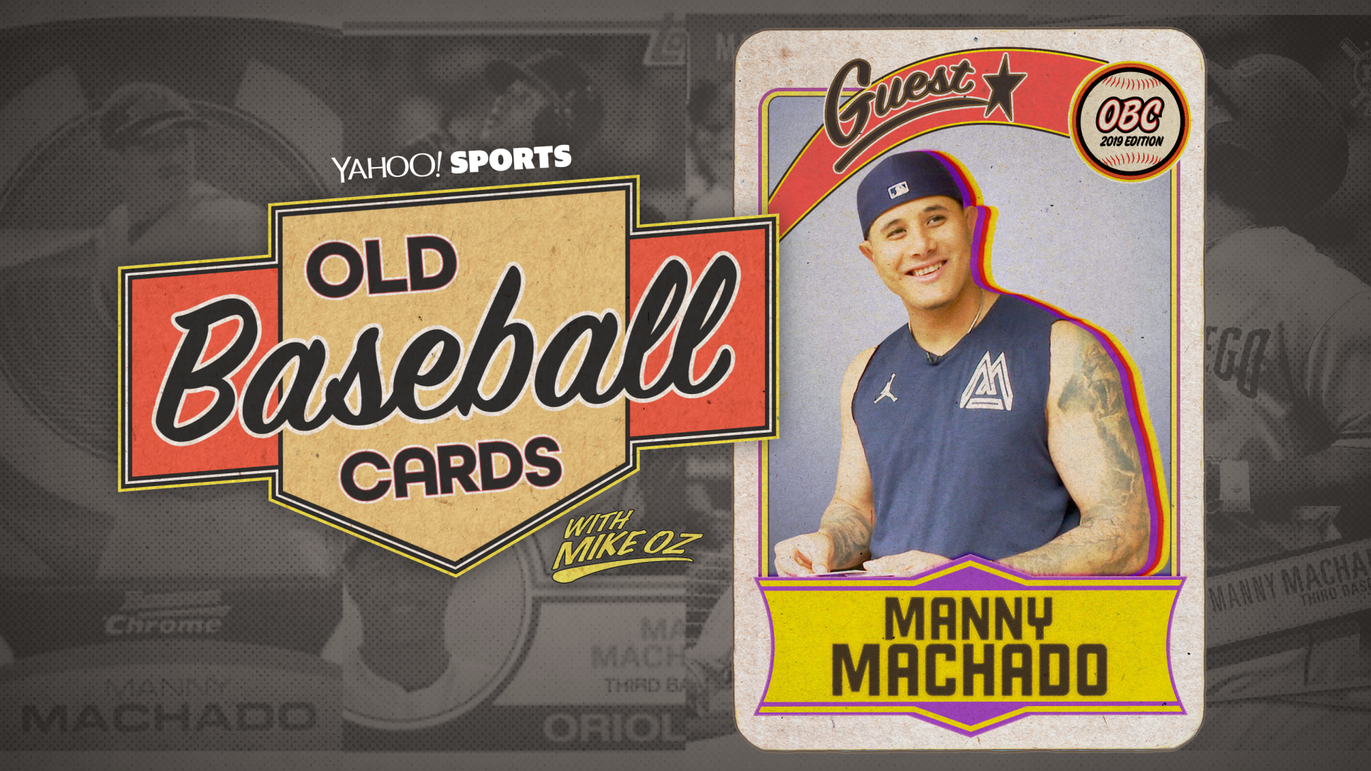 Old Baseball Cards: Manny Machado talks about Pedro Martinez, Yankees  sluggers and more