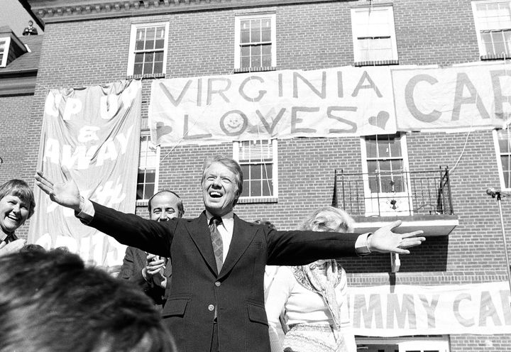 Jimmy Carter, campaigning for president in 1976, was the last Democratic Party presidential nominee to oppose federal funding for abortions.