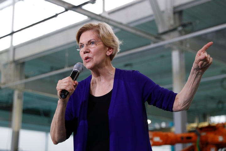 Elizabeth Warren was in Detroit this week to talk manufacturing and send a message about where she thinks she can win.