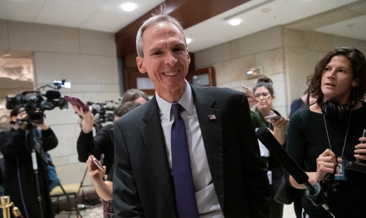 Rep. Dan Lipinski after a Democratic Caucus leadership election at the U.S. Capitol on Nov. 28, 2018.