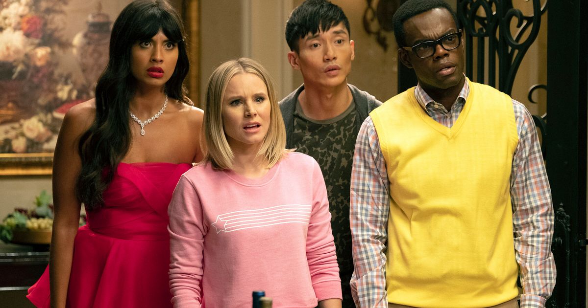 В лучшем мире 1080. Кристен Белл the good place. В лучшем мире сериал. The good place фильм. В лучшем мире сериал Нетфликс.