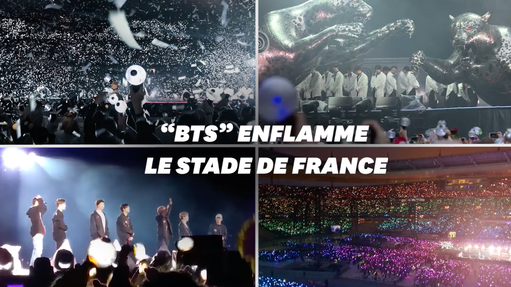 Stade De France Bts / Bts End European Leg Of World Tour With Memorable